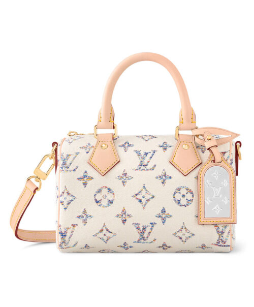 Louis Vuitton Speedy Bandouliere 20 M24709 Cream